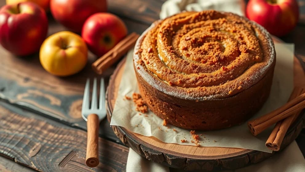 Fredriks saftig äppelkaka från fikat