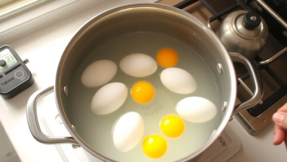 Hur länge ska man koka ägg hårdkokt