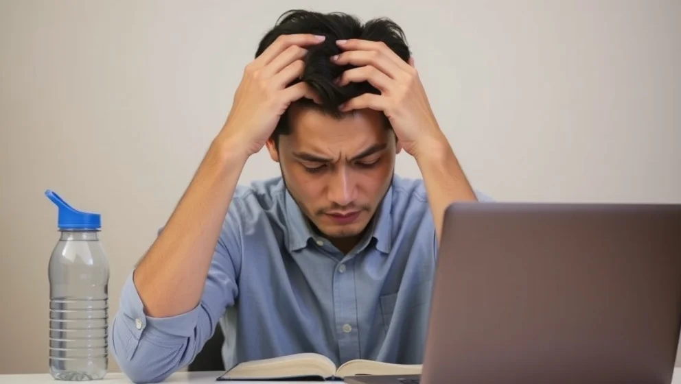 Huvudvärk bakom ögonen och pannan