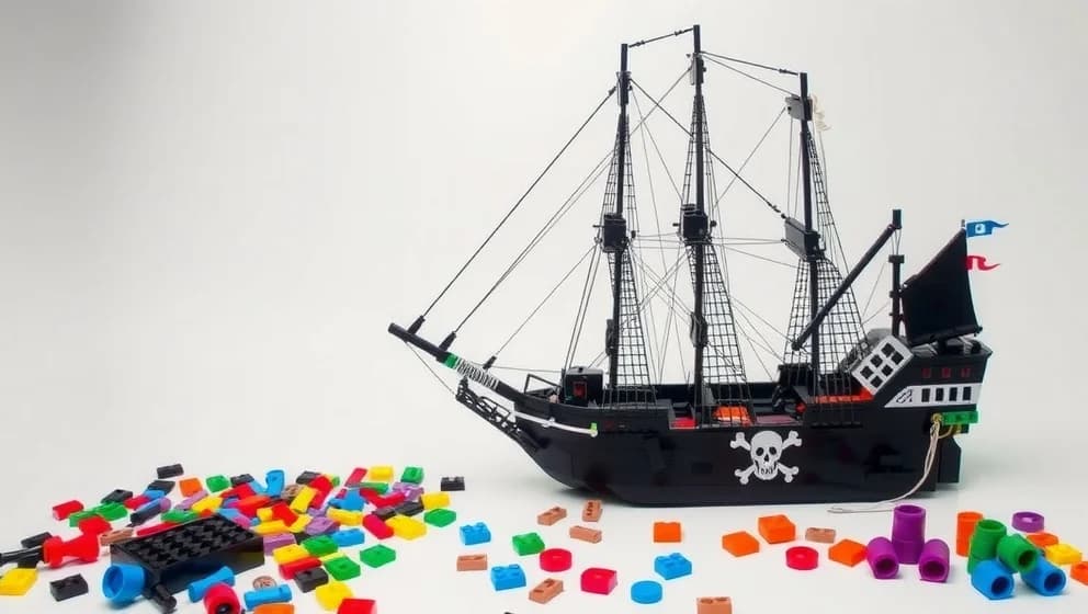 Lego Pirates of the Caribbean Black Pearl