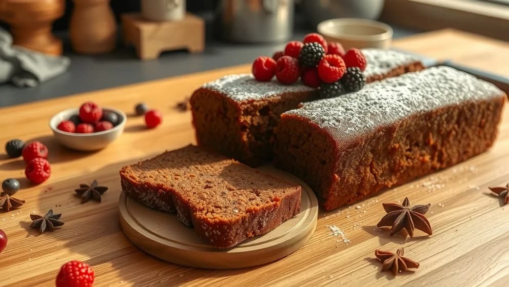 Mjuk pepparkaka med lingon hemma